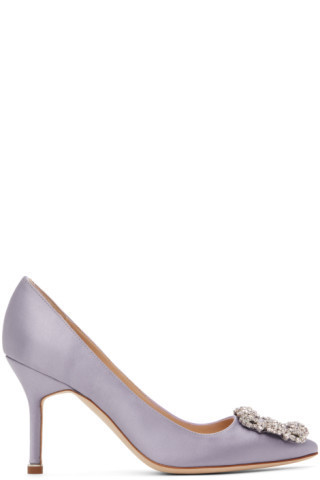 Purple Hangisi Heels | SSENSE