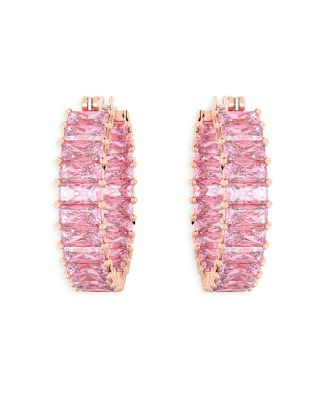 Swarovski Matrix Baguette Crystal Hoop Earrings   | Bloomingdale's EDITORIAL Wicked | Bloomingdale's (US)