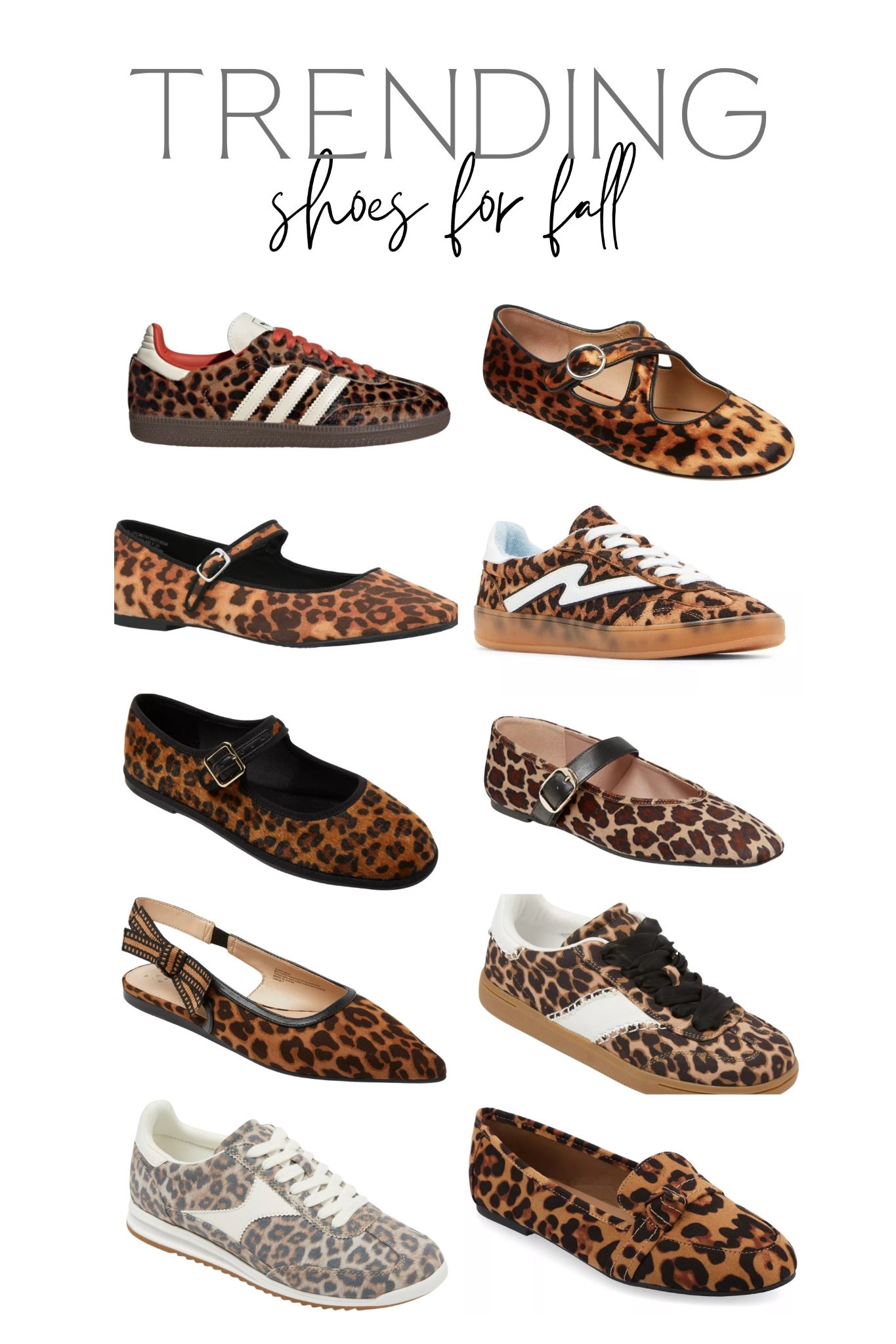 Leopard shoes for fall 

#LTKShoeCrush #LTKSeasonal