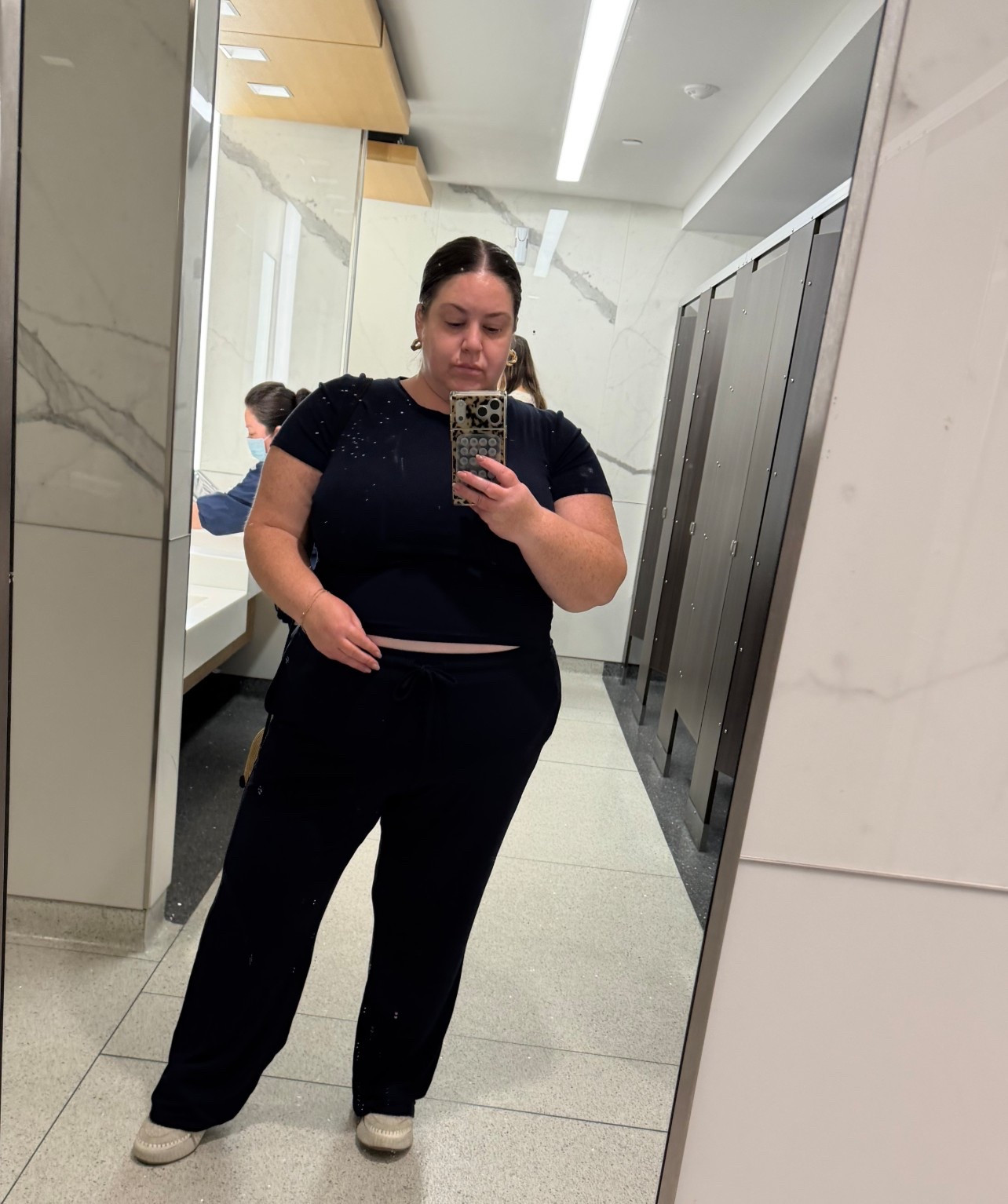 my latest must wear to travel. it is SO SOFT, comfy and would be good for pjs too. 

#LTKMidsize #LTKOver40 #LTKPlusSize