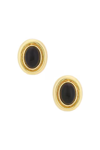 Heaven Mayhem Prize Earrings in Gold & Black from Revolve.com | Revolve Clothing (Global)