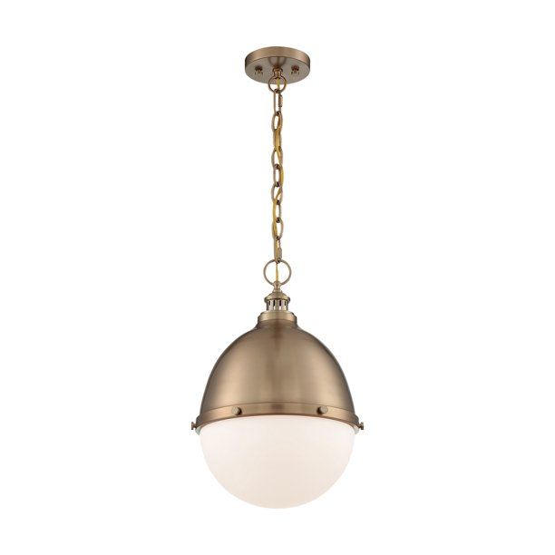 Nuvo Lighting 60/7039 Ronan 13" Wide Pendant - Brass - Walmart.com | Walmart (US)