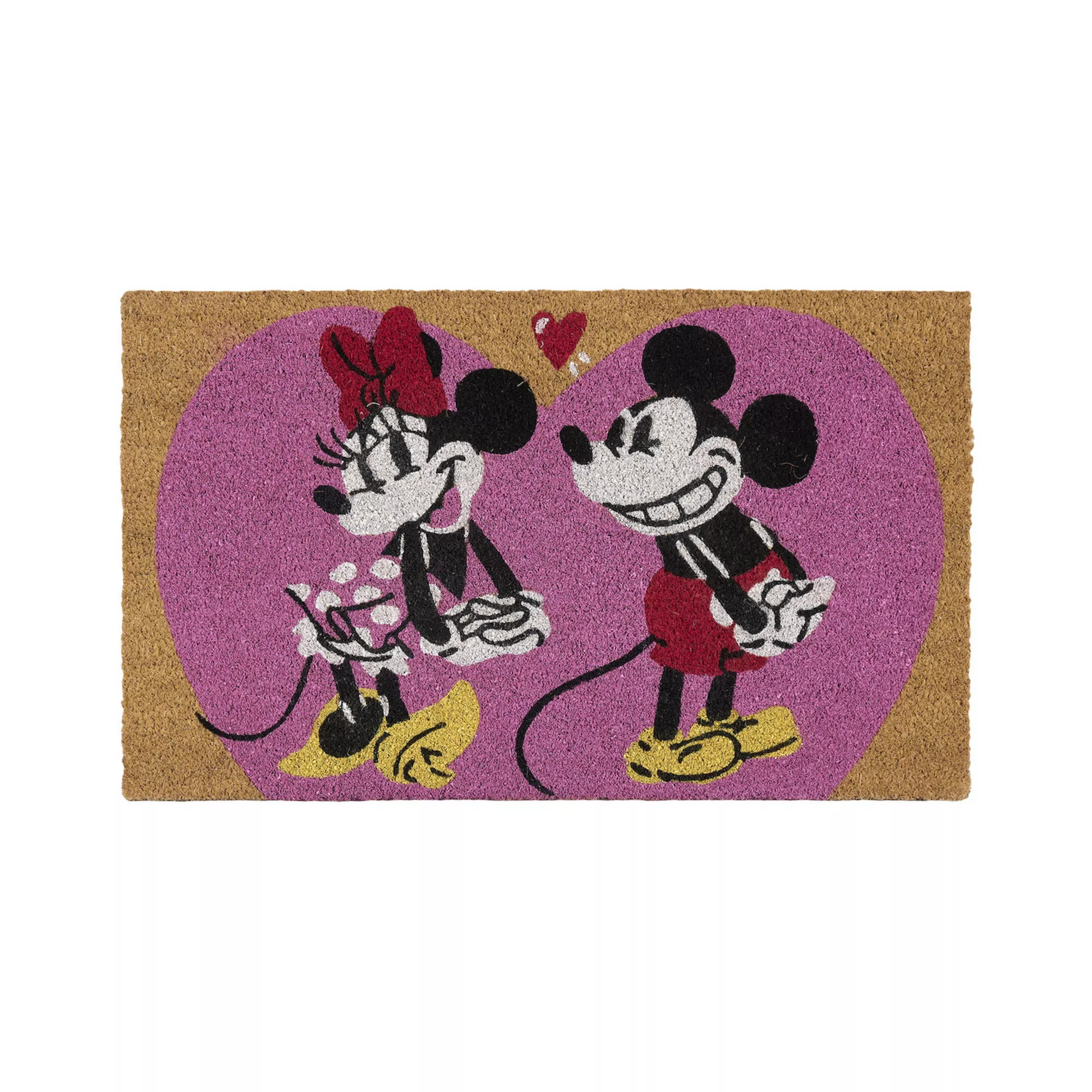 Disney's Mickey & Minnie Valentine's Day Outdoor Coir Door Mat | Kohl's