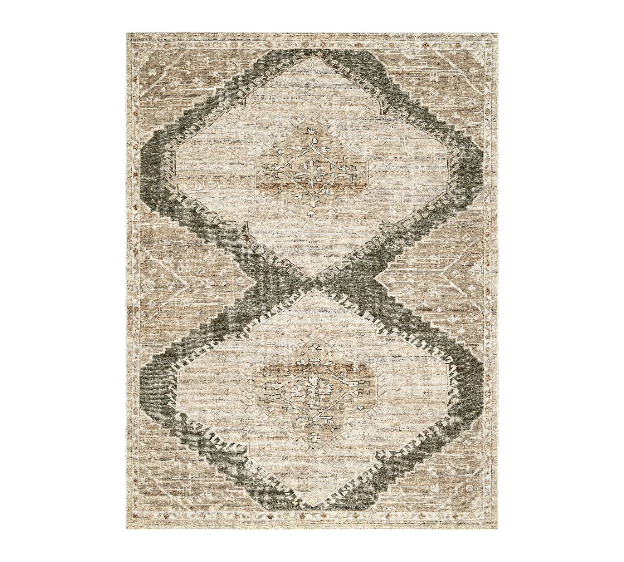 Demitria Hand-Knotted Outdoor Performance Rug | Pottery Barn (US)