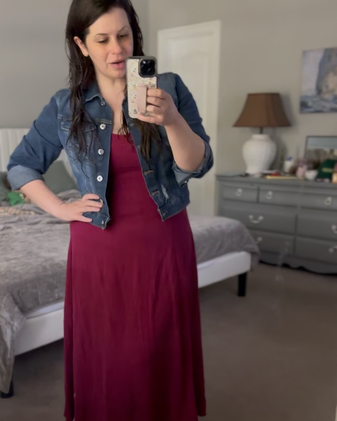 What I wore yesterday as a midsize mom of 4: soft dress from Target- runs TTS to a tiny bit small, jacket from Walmart and my favorite shoes from Birdies. Eyelashes from Flutterhabit, zero makeup because I spent all day taking care of the kids, deep cleaning the house, cooking & running errands. Mom life, right? 



#LTKFindsUnder50 #LTKStyleTip #LTKMidsize