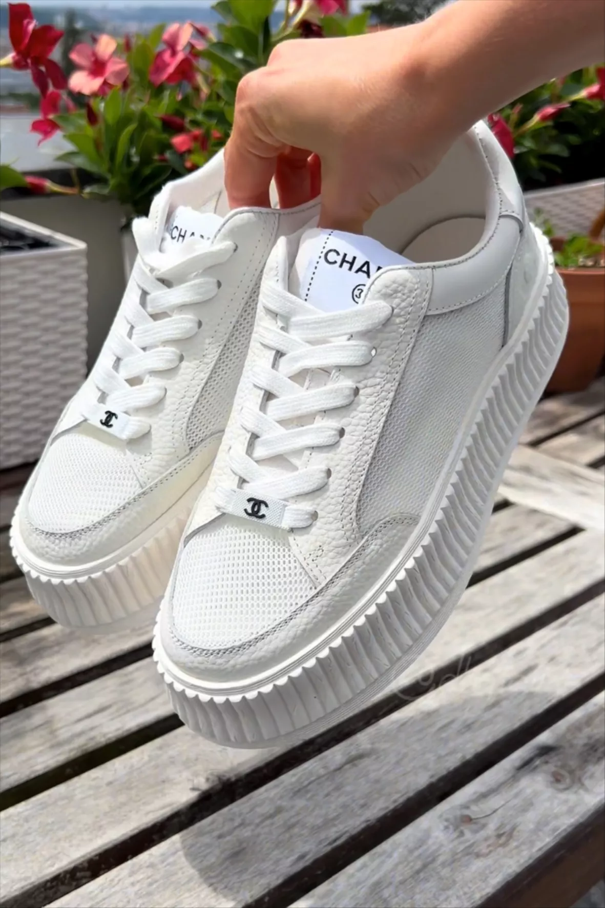 Cha-nel dupe Sneakers calfskin … curated on LTK