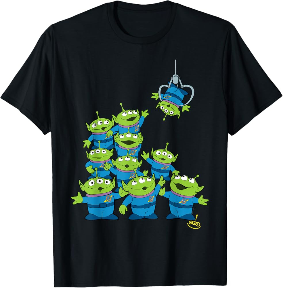 Disney and Pixar's Toy Story Aliens & The Claw Signature T-Shirt | Amazon (US)