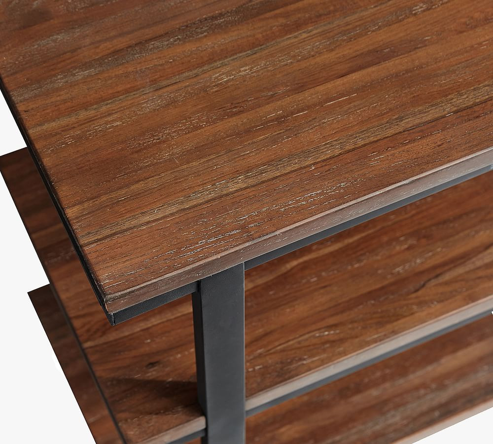 Allen Rectangular Tiered End Table | Pottery Barn (US)