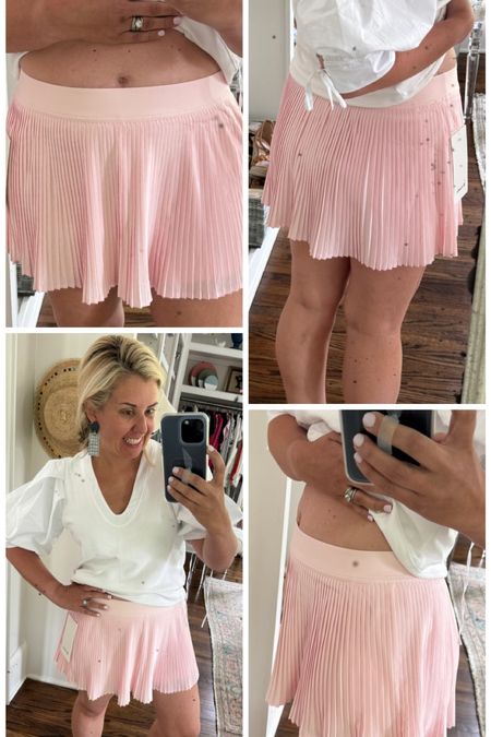 So cute, comfy, functional for this mom on the go who may or may not actually get the exercise in!

I’m in a 10… could prob size down to 8 but don’t want the pleats to lie weird!


#LTKfindsunder100 #LTKover40 #LTKfitness