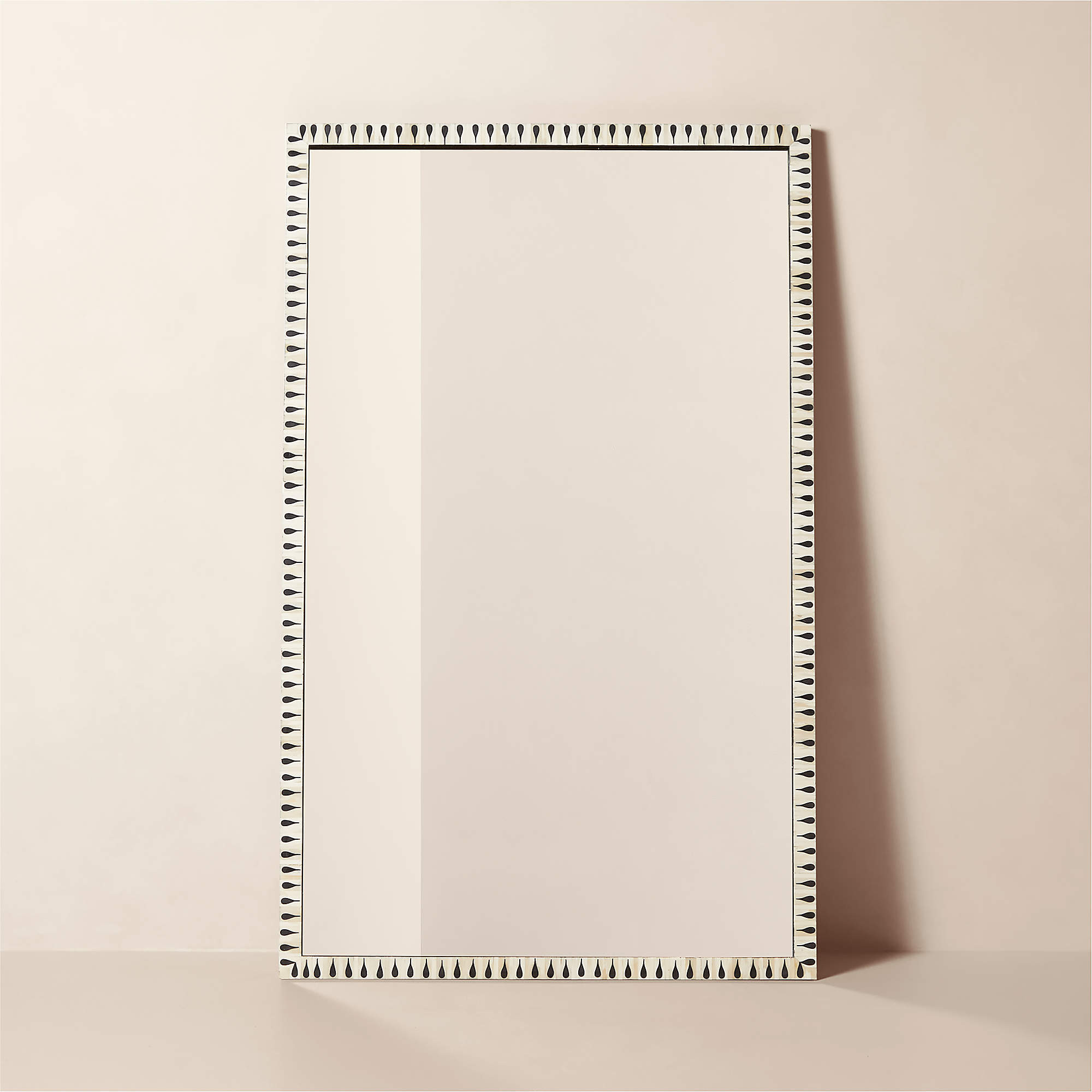Caraway Modern Bone Inlay Full-Length Floor Mirror 48"x78" + Reviews | CB2 | CB2