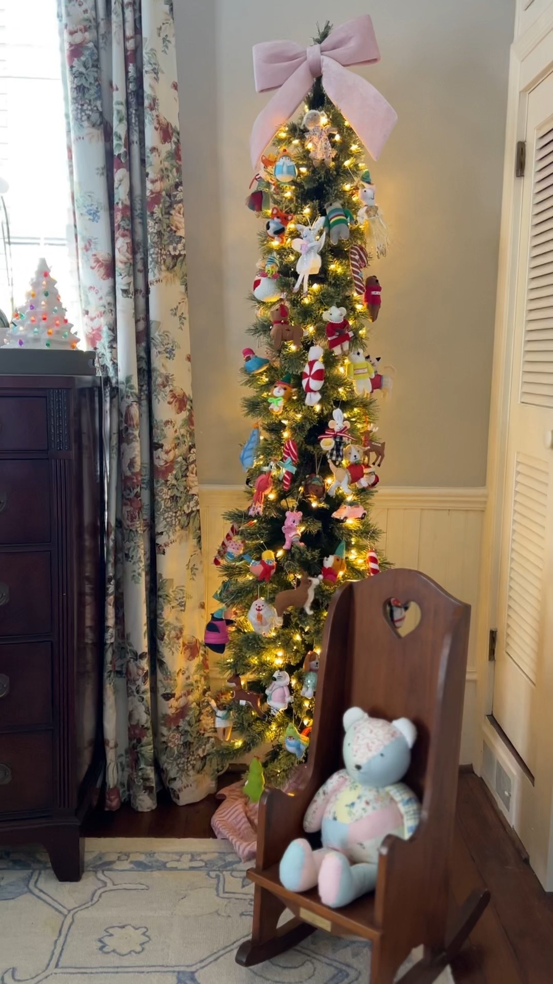 7 foot pencil Christmas tree warm lights 
Walmart Christmas tree
Kids tree 

#LTKHome #LTKHoliday #LTKSeasonal