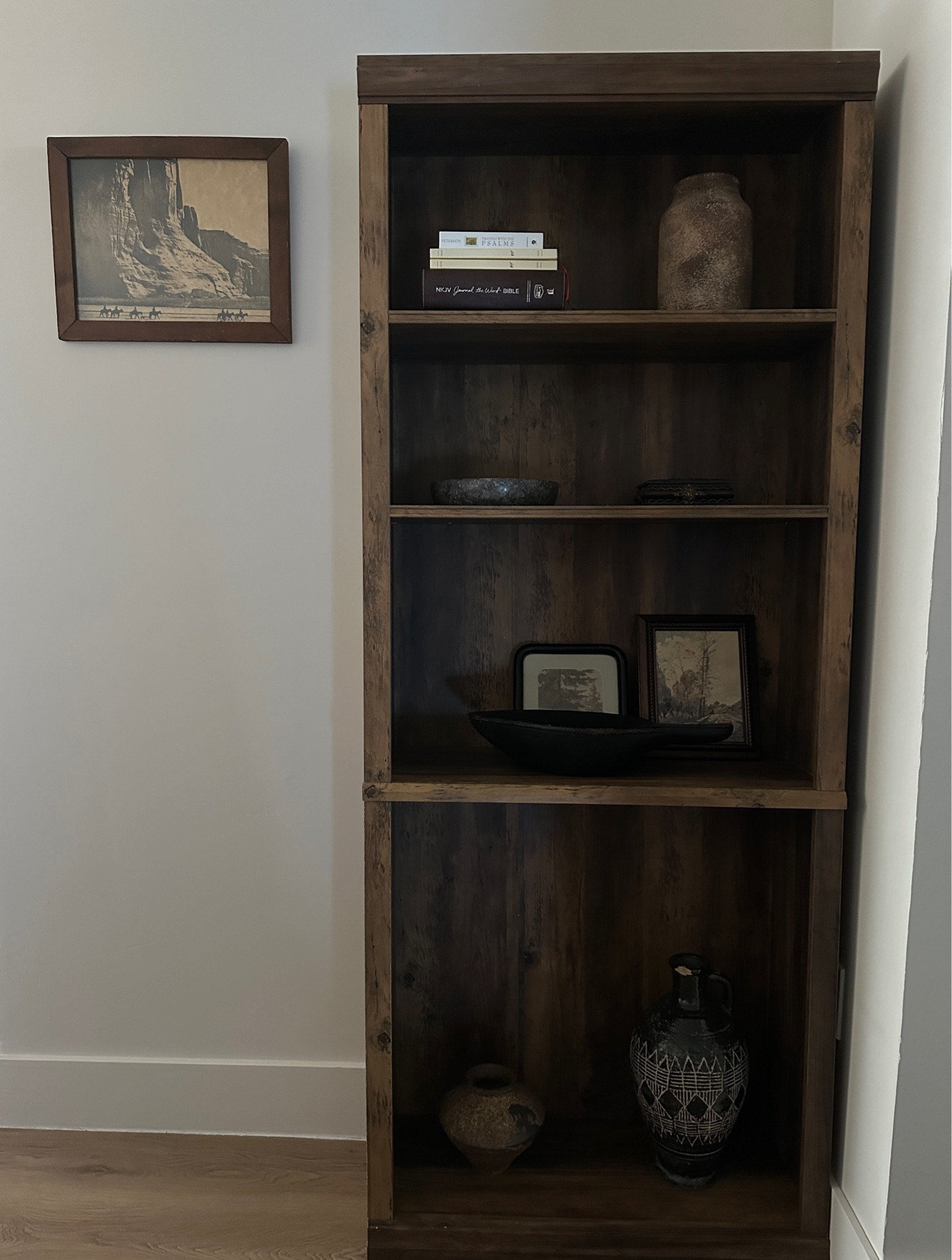 The perfect bookshelf for your antique pieces 📄

#LTKHome #LTKFindsUnder100 #LTKStyleTip