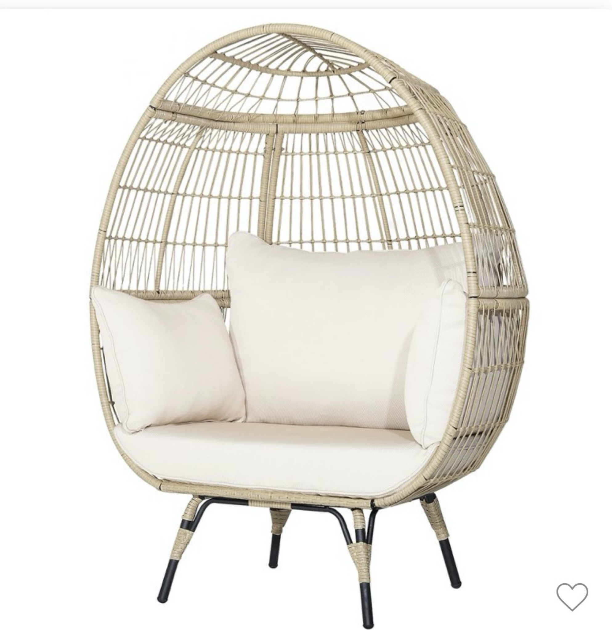 every outdoor space needs this statement piece 🙌🏼🙌🏼 I love this one in particular because of how thin the rattan is, and the design of the wood 🤍

#LTKSeasonal #LTKhome #LTKsalealert