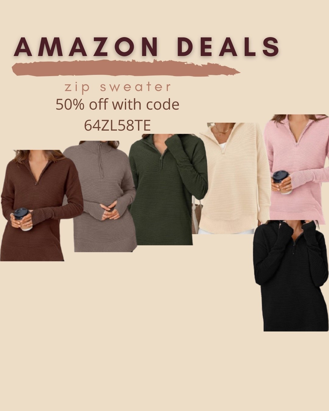 $19 ends 8/17

Amazon fashion
Amazon deals
Zip sweater
Comfy outfit

#LTKSaleAlert