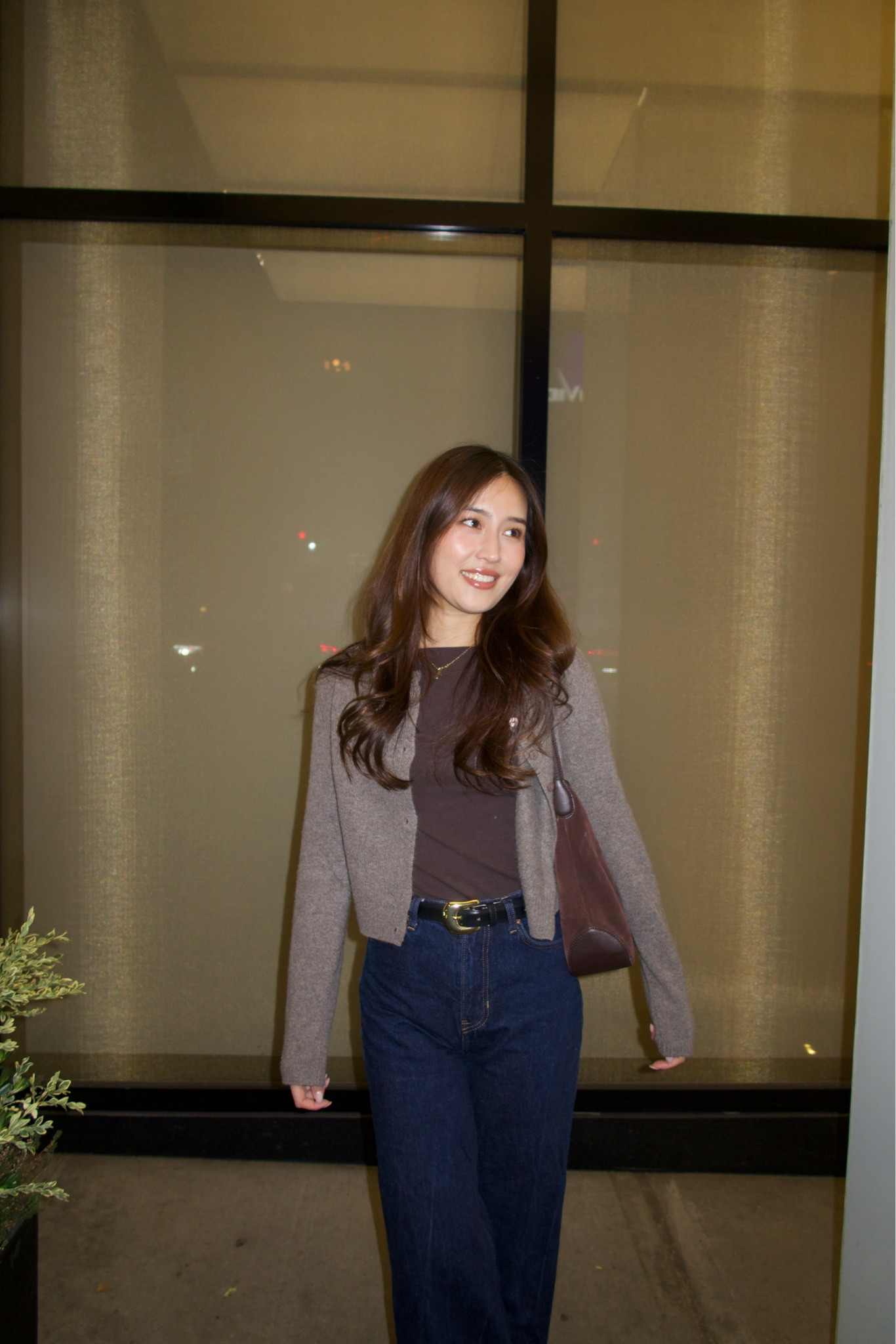 Outfit of the night for dinner in nyc 🤎

#LTKStyleTip #LTKItBag #LTKWorkwear