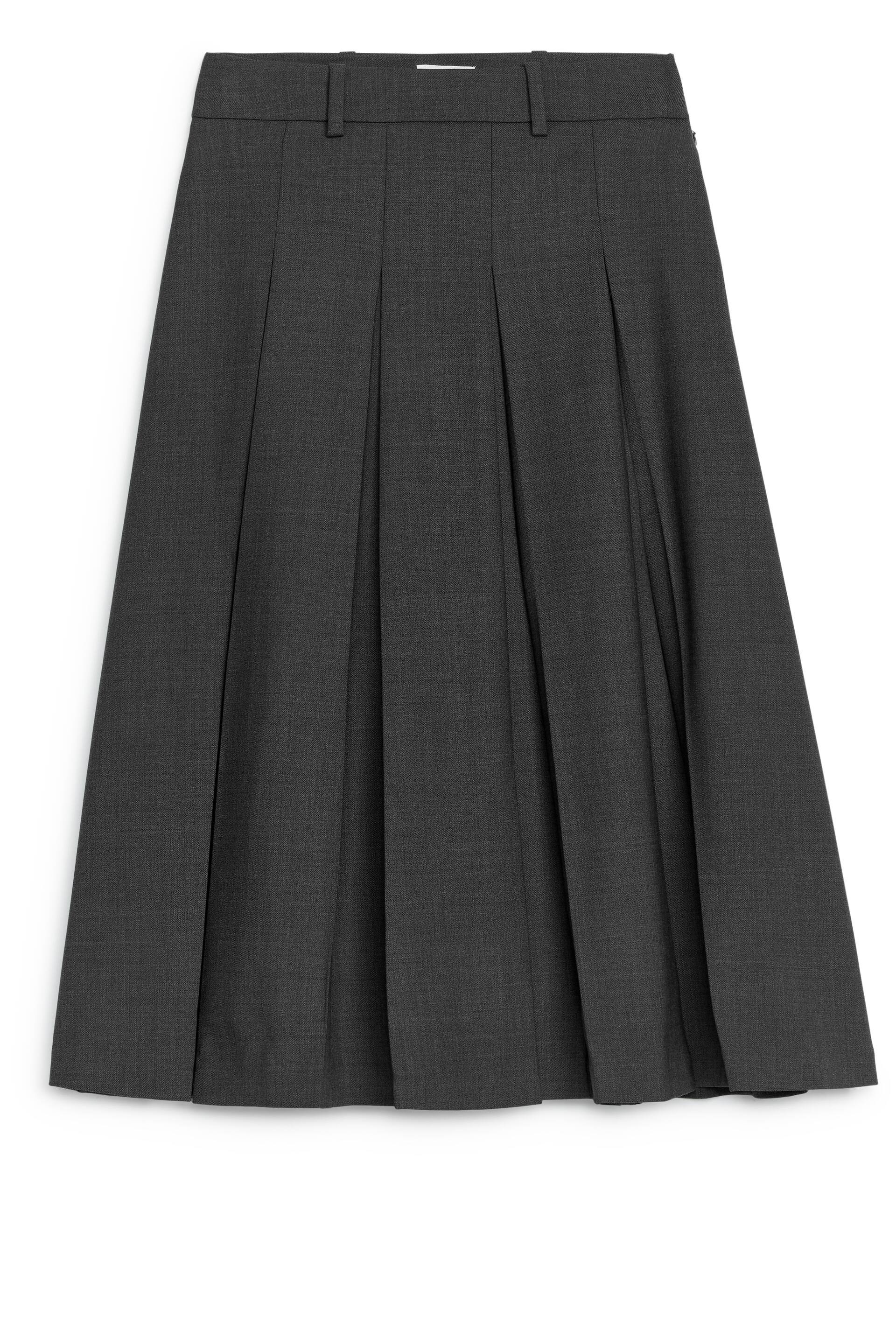 Geplooide rok van een wolmix | H&M (DE, AT, CH, NL, FI)