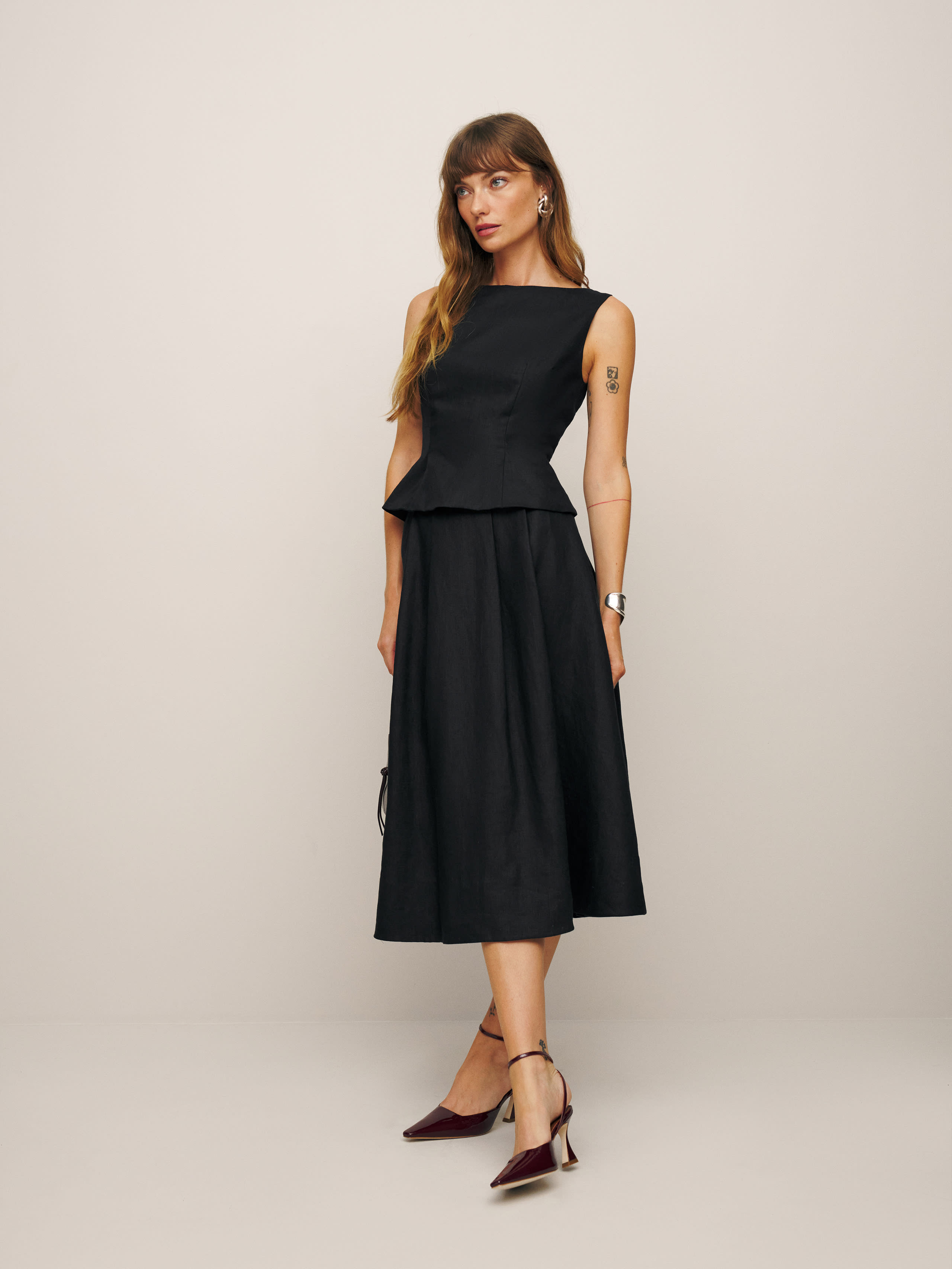 Moya Linen Two Piece | Reformation (Global)
