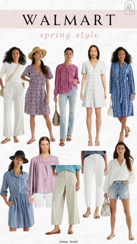 Walmart spring style, spring outfit, spring fashion, spring dress, white dress, white jeans 

#LTKfindsunder50 #LTKfindsunder100