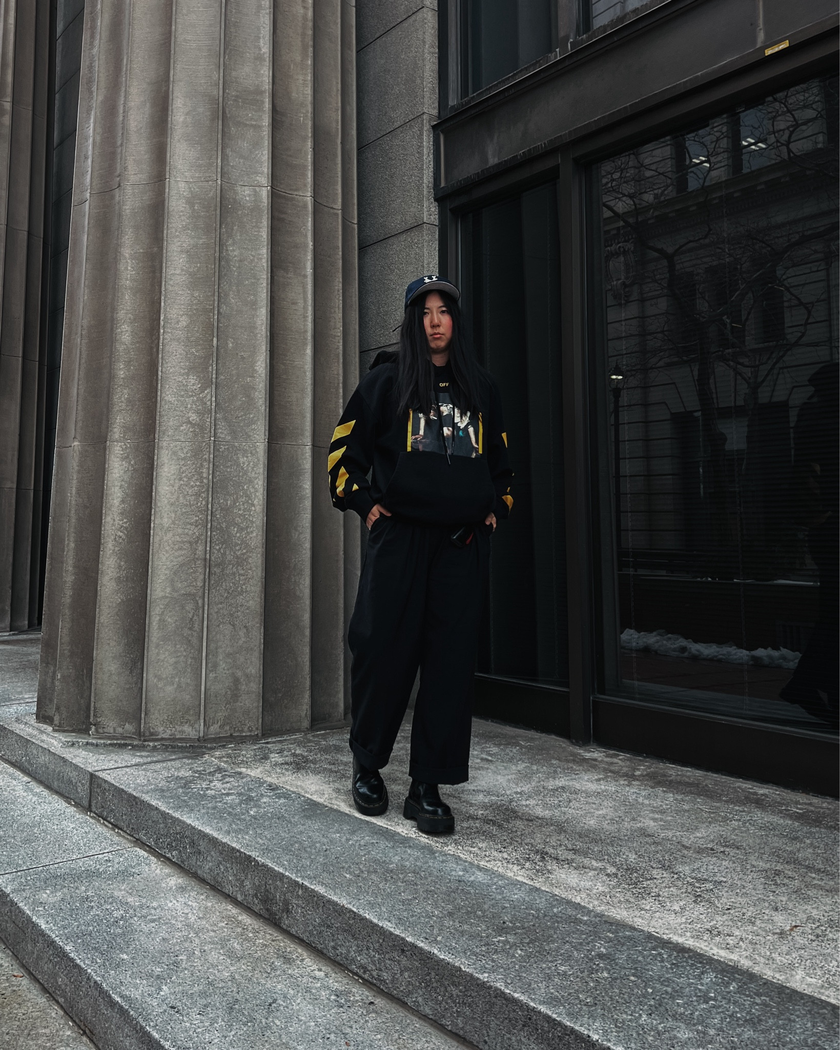 I originally purchased this Off White hoodie for $680 but now it’s $490 on StockX. Haha should’ve waited for that price to drop. 😅 The pants are from Aritzia called the Revue also on sale for 58.99 originally $148.
———————————->
#offwhite #streetwear #streetfashion

#LTKstyletip #LTKsalealert #LTKtravel
