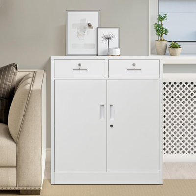 Steel Single Storage Cabinet (36" H x 31.5" W x 15.7" D) | Wayfair North America