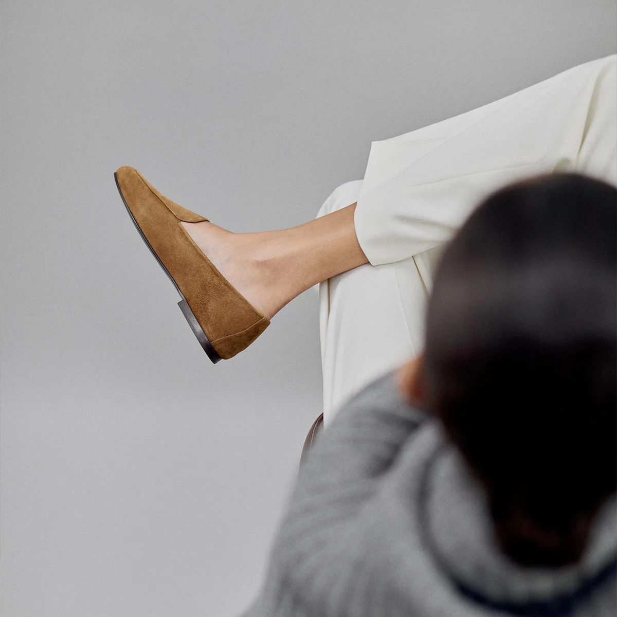 The James Soft Loafer - Cedar Suede | Margaux