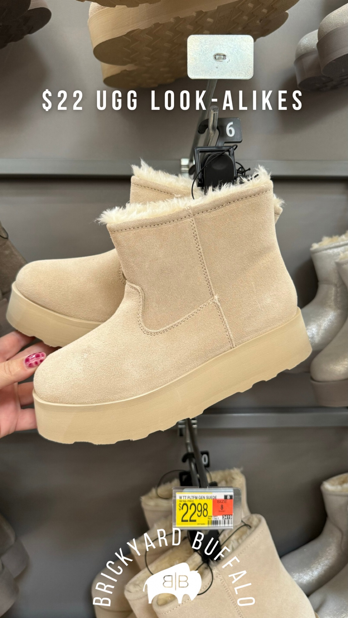 Best selling boot is back in stock! Get this Ugg look-alike for just $22!

#LTKSeasonal #LTKFallSale #LTKSaleAlert