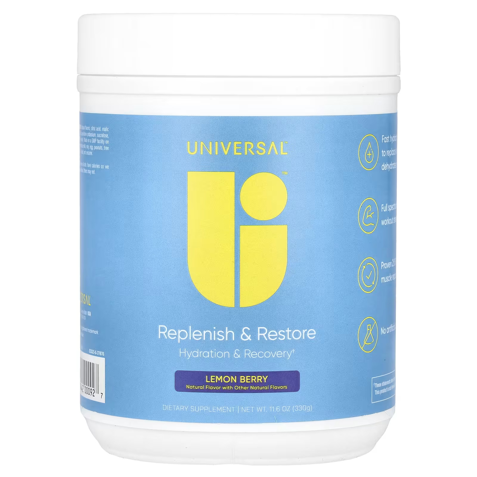 Replenish & Restore, Lemon Berry, 11.6 oz (330 g) | iHerb