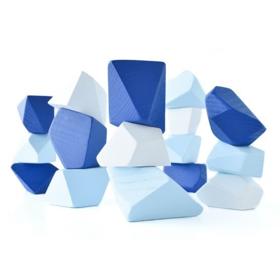 Rock Blocks Frosty Set of 16 | The Tot