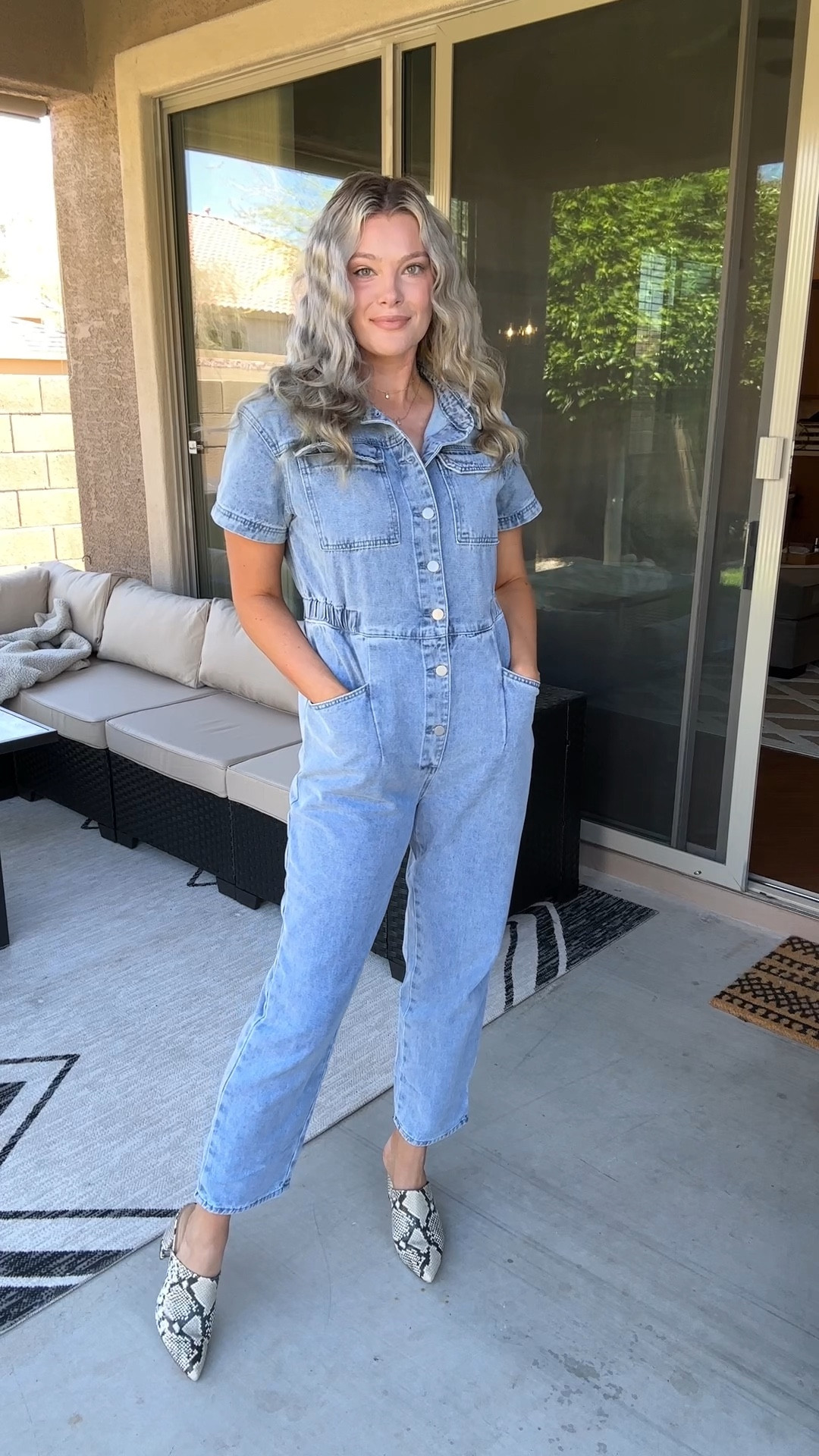 Jumpsuit. Denim. Denim Jumpsuit. Spring Outfit. Casual Outfit. Denim Outfit. Amazon Outfit. Jumpsuit with Pockets  

#LTKfindsunder100 #LTKstyletip