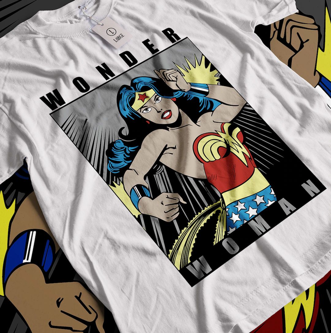 WONDER WOMAN Galgadot Wonder Woman Tshirt Shirt Tee Wonder Woman Sweatshirt Sweater Wonder Woman ... | Etsy (CAD)