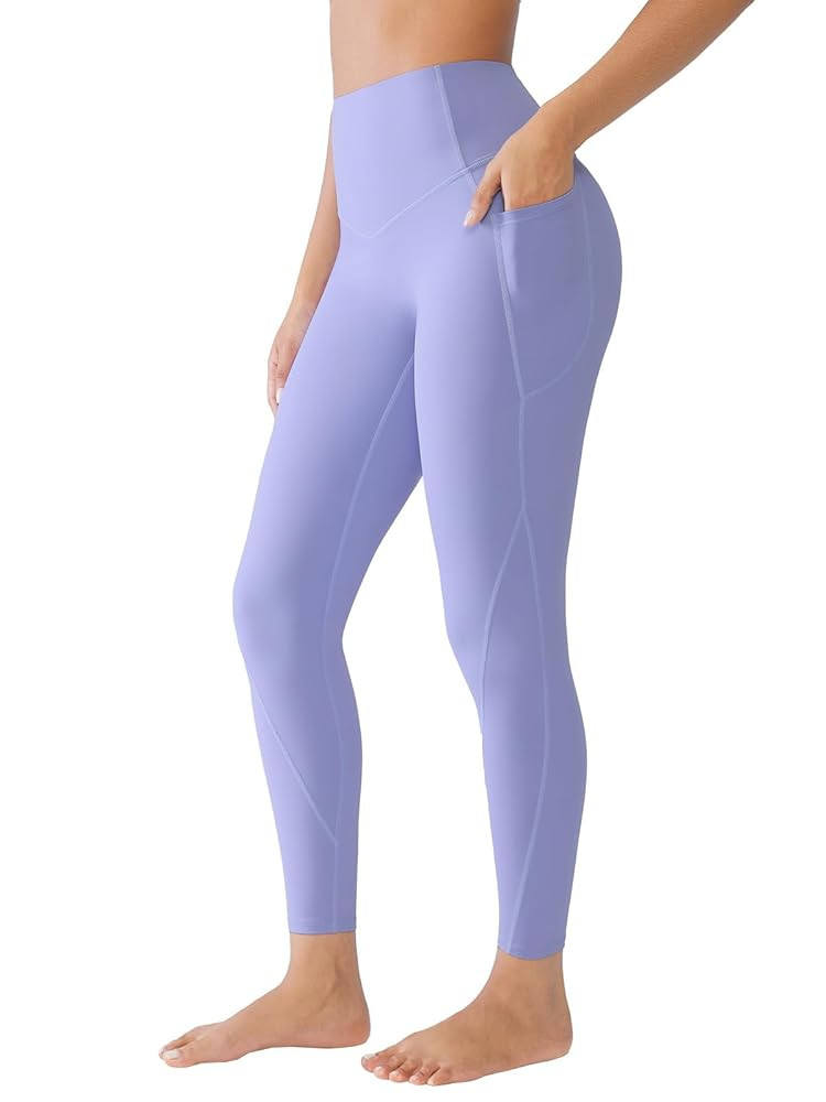 BRXL Scrunch Butt Lifting Workout Leggings for Women Tummy Control Pockets 7/8 Length 25" No Fron... | Amazon (US)