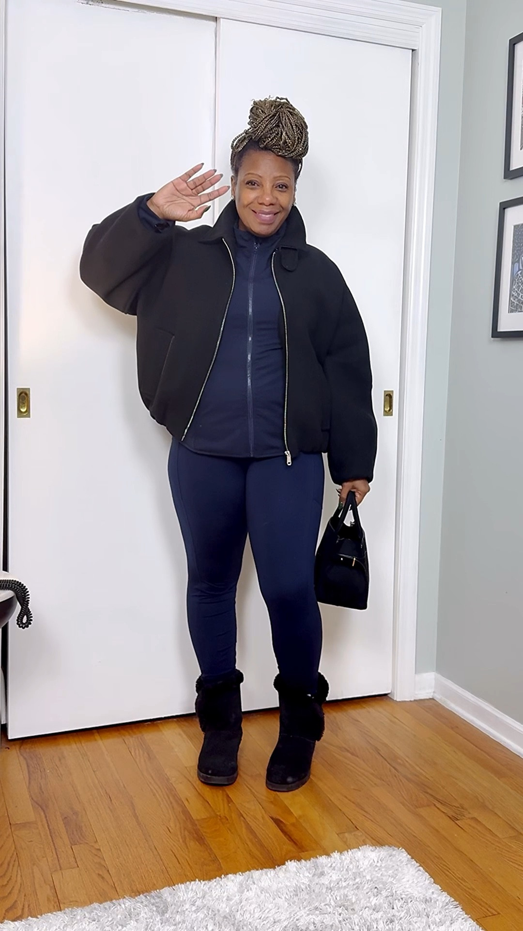 Navy Set + Black Layers | Easy Errands Outfit
A navy set layered with a black jacket, plush black boots, and a black bag.
Comfy, layered, and easy to move in.
This is my go-to formula for errands and appointments—simple pieces, easy on/off shoes, and no overthinking.
Exact + similar pieces linked.

#everydayoutfit #comfortablefashion #cozylayers #athleisurestyle #errandstyle #over40fashion #midsizefashion #effortlessstyle


#LTKMidsize #LTKootd #LTKOver40