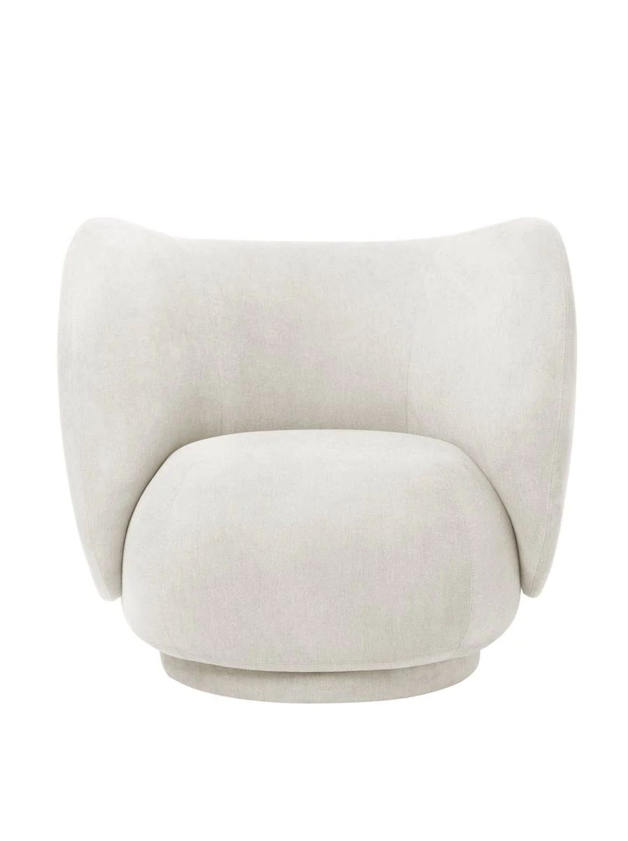 Rico Swivel Lounge Chair in Various Materials & Colors | Burke Decor