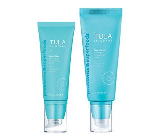 TULA Face Filter Blurring & Moisturizing Primer Duo | QVC