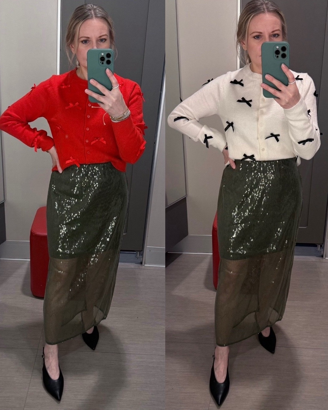 Festive holiday outfits from Target. Love the bow cardigans. So in style this season! You can order online and pick up in-store. 




Christmas outfits, holiday outfits, holiday fashion 

#LTKOver40 #LTKootd #LTKHoliday #LTKCyberWeek #LTKGiftGuide #LTKSaleAlert