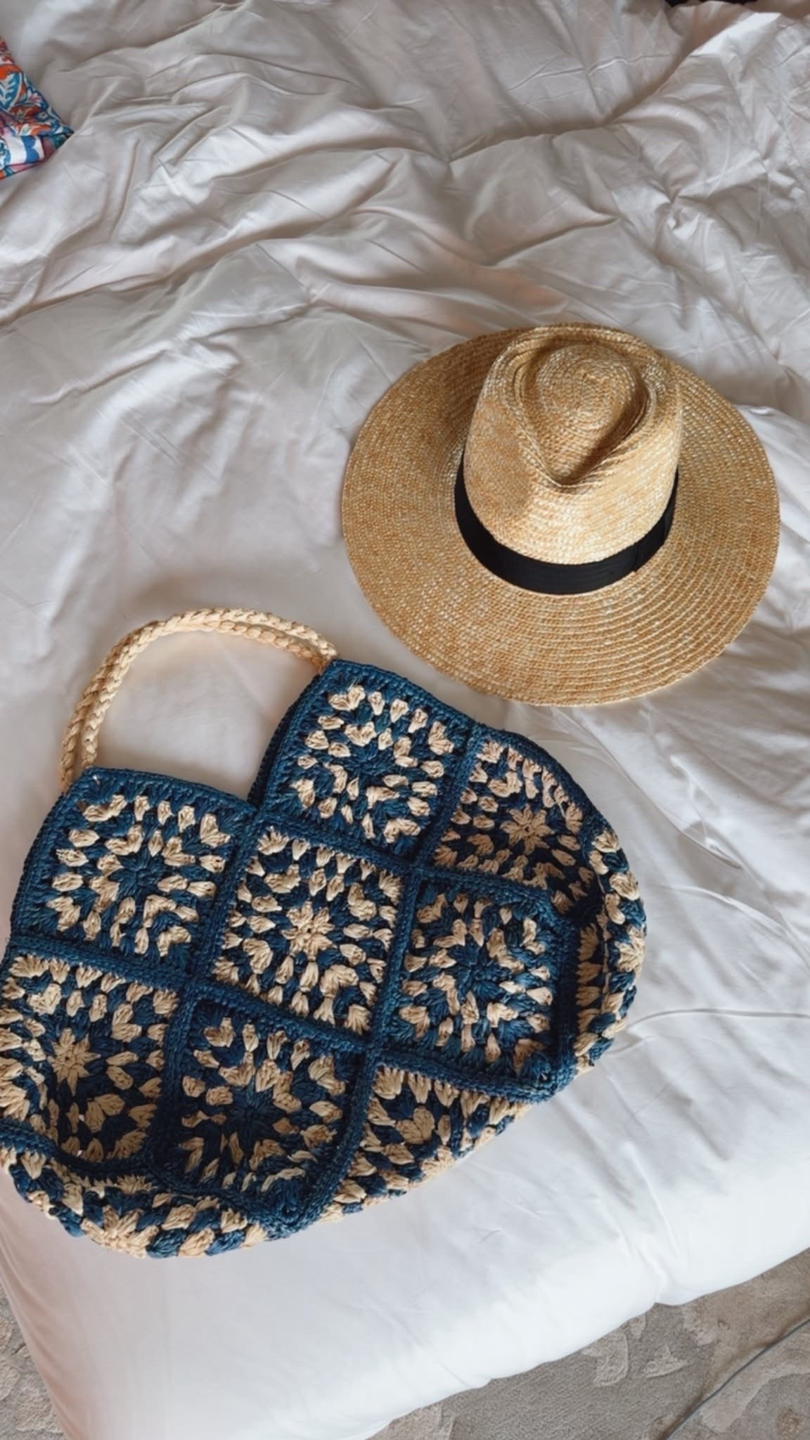 Summer accessories 
Raffia bag, sun hat

Summer outfits 
Vacation outfits beach

#LTKOver40 #LTKootd #LTKU