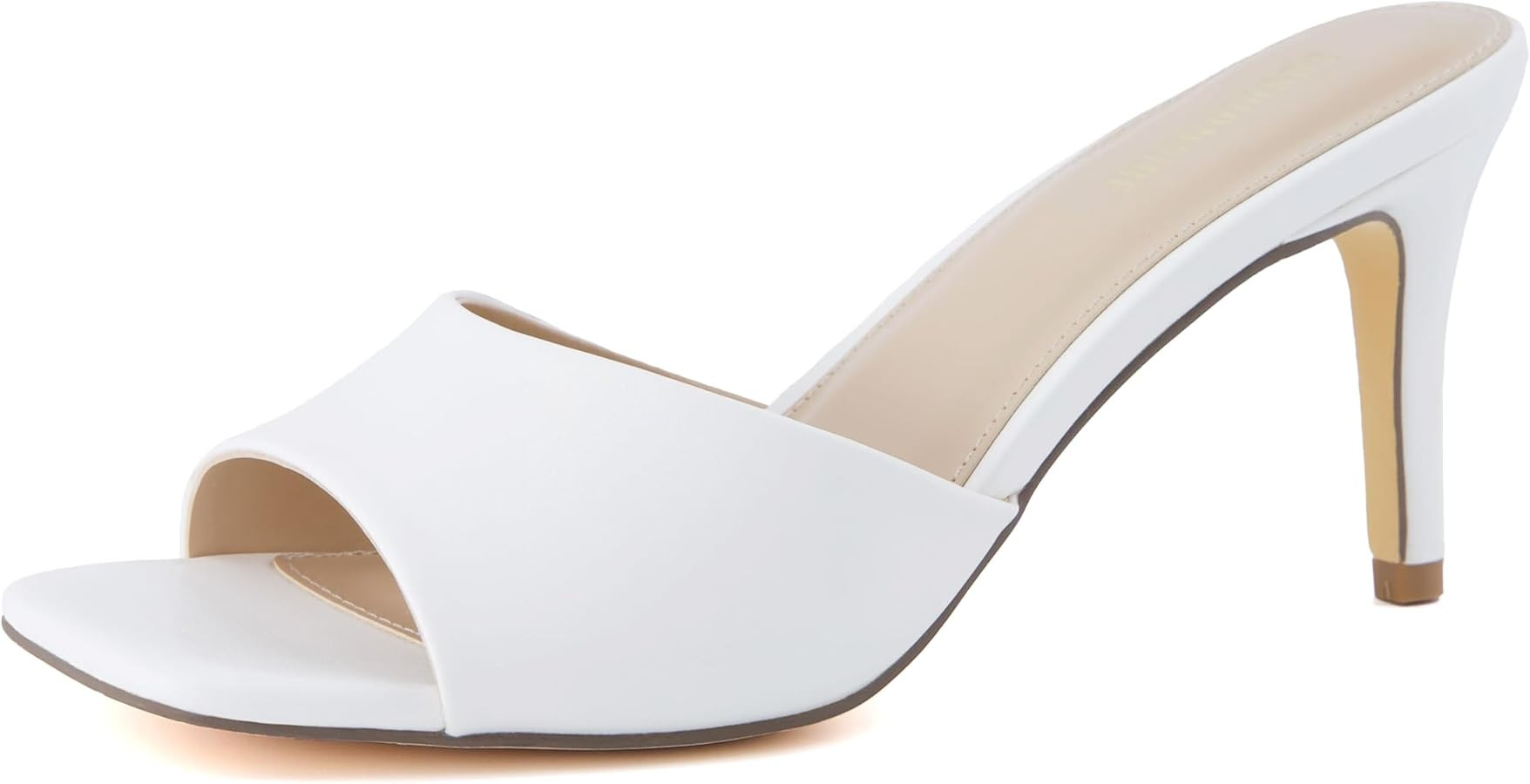 CUSHIONAIRE Women's Evie One Band Dress Sandal +Memory Foam And Wide Widths Available | Amazon (US)