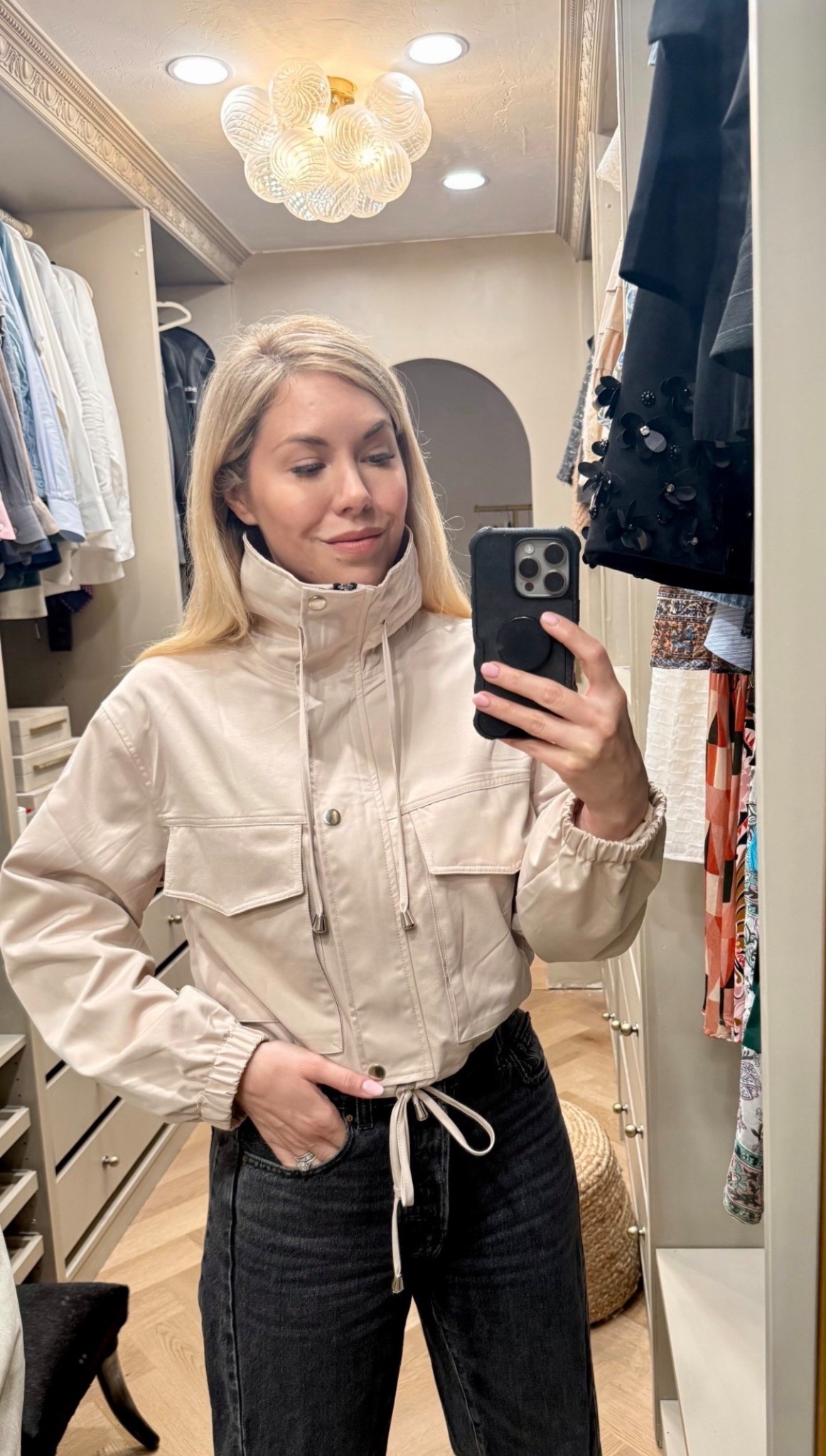 Best Amazon find! Love the collar on this jacket!