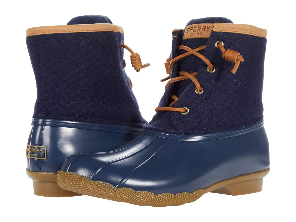 Sperry womens Saltwater Emboss WoolBoots | Amazon (US)
