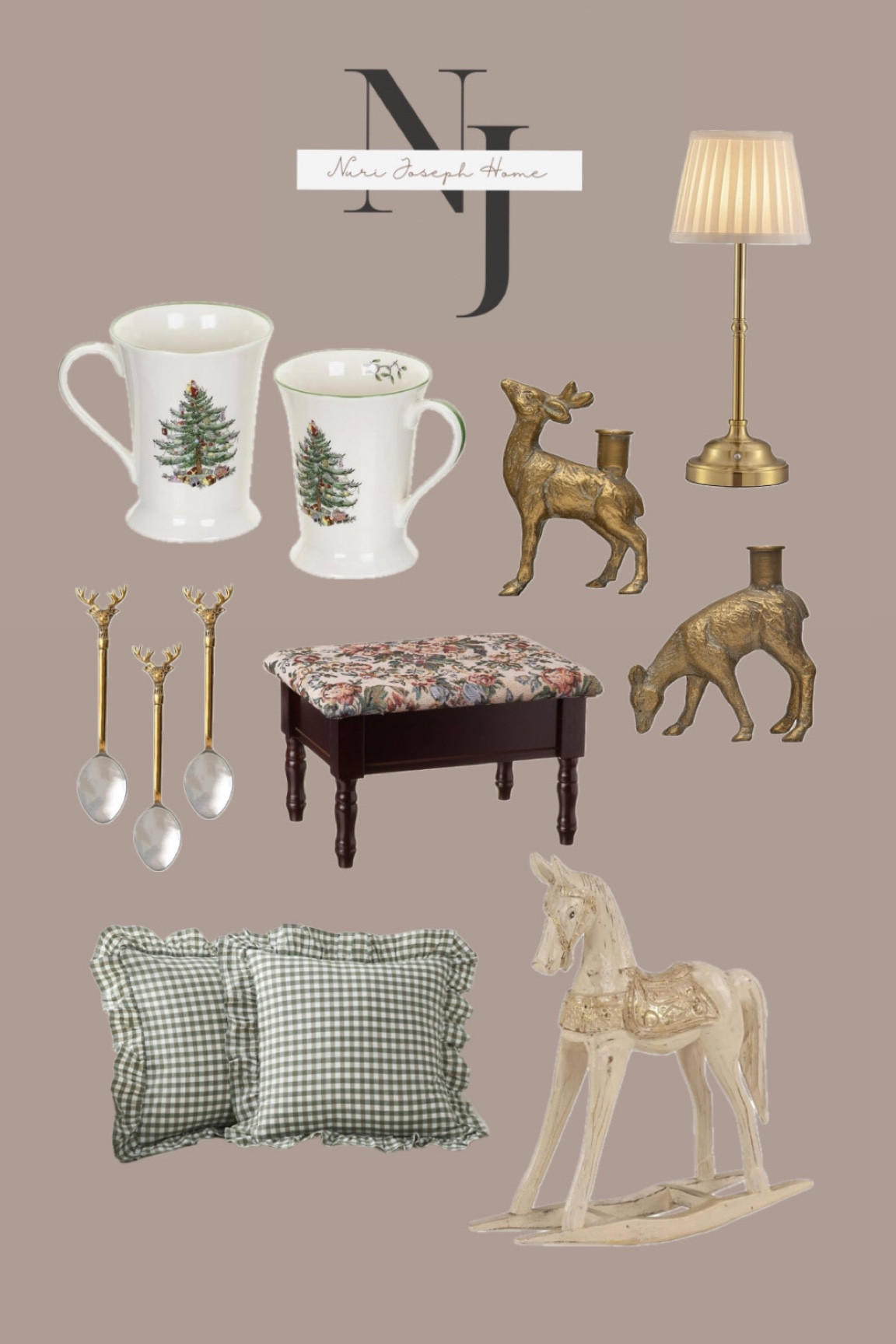 Vintage Inspired Cottage Home Decor for the holidays from Amazon 

#LTKHoliday #LTKHome #LTKSeasonal