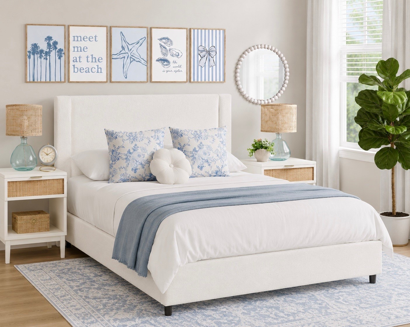 coastal teen bedroom, beach house bedroom, coastal girl room, blue and white bedroom, coastal bedroom decor, preppy coastal bedroom, beachy bedroom ideas, teen girl room decor, coastal aesthetic, coastal bedding, blue floral pillows, cane nightstand, rattan lamp, neutral coastal decor, coastal wall art, light blue bedroom, beach inspired room, modern coastal bedroom, cozy coastal room, coastal rug, white boucle bed, beachy home decor, feminine coastal bedroom, nautical bedroom decor, elegant teen bedroom, coastal furniture, soft blue decor, coastal chic bedroom

#LTKHome