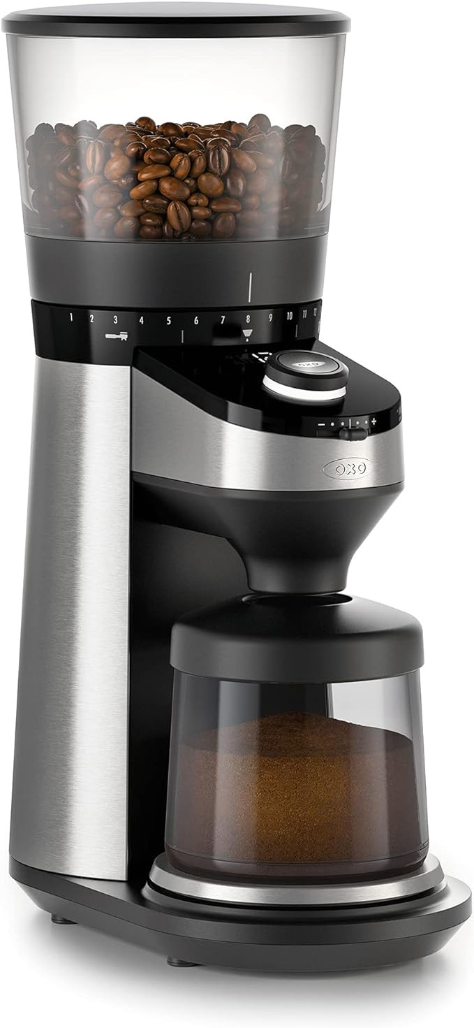 OXO Brew Conical Burr Coffee Grinder with Scale | Amazon (US)