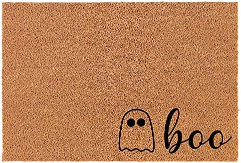 Doormat Natural Coco Coir Door Mat Boo Ghost Corner Halloween (30" x 18") | Amazon (US)