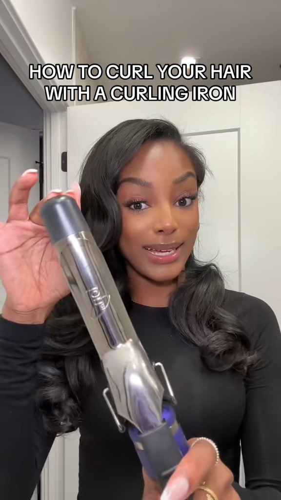 Tutorial on how to curl your hair with a clamp curling iron

#LTKsalealert #LTKstyletip #LTKVideo