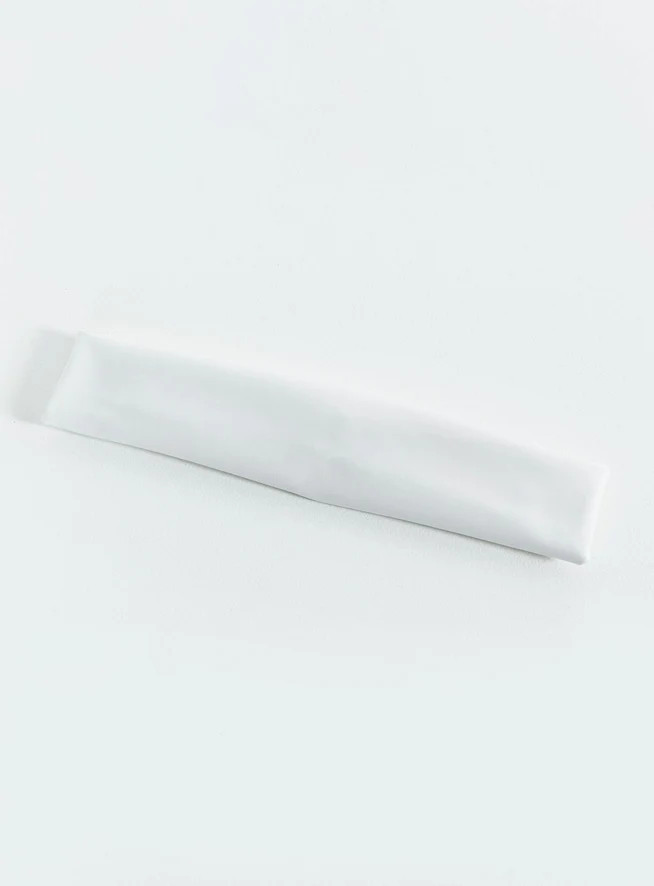 The Juney Nylon Headband White | Princess Polly US
