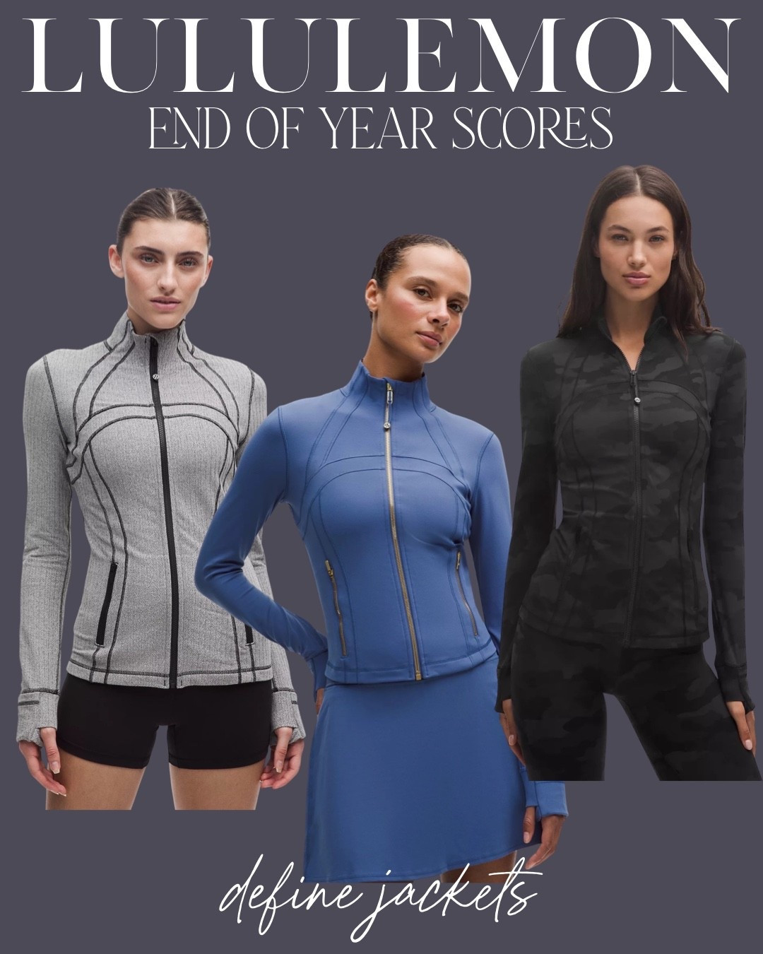 The best lululemon define jackets marked down in a lot of colors! I’m size 4 

#LTKSaleAlert #LTKFindsUnder50 #LTKFindsUnder100