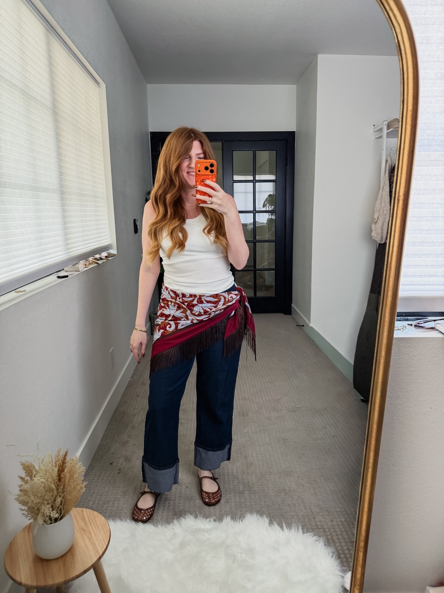 Fringe scarf from Walmart. So fun for fall!

#LTKootd #LTKPetite #LTKSeasonal
