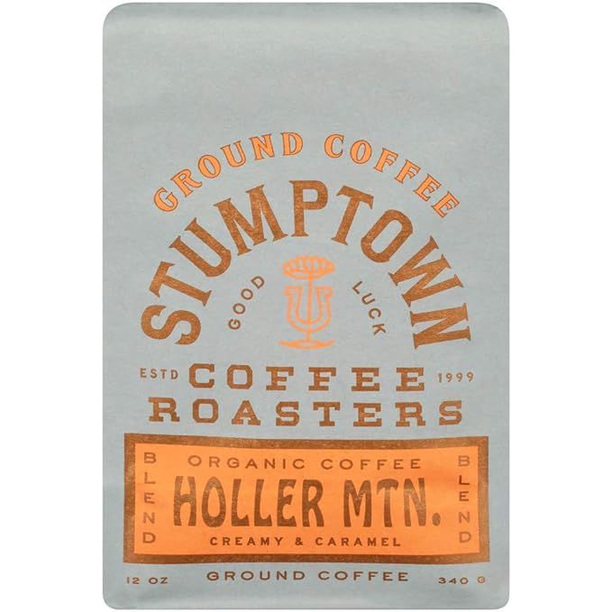 Stumptown Coffee Roasters, Organic Medium Roast Ground Coffee Gifts - Holler Mountain 12 Ounce Ba... | Amazon (US)
