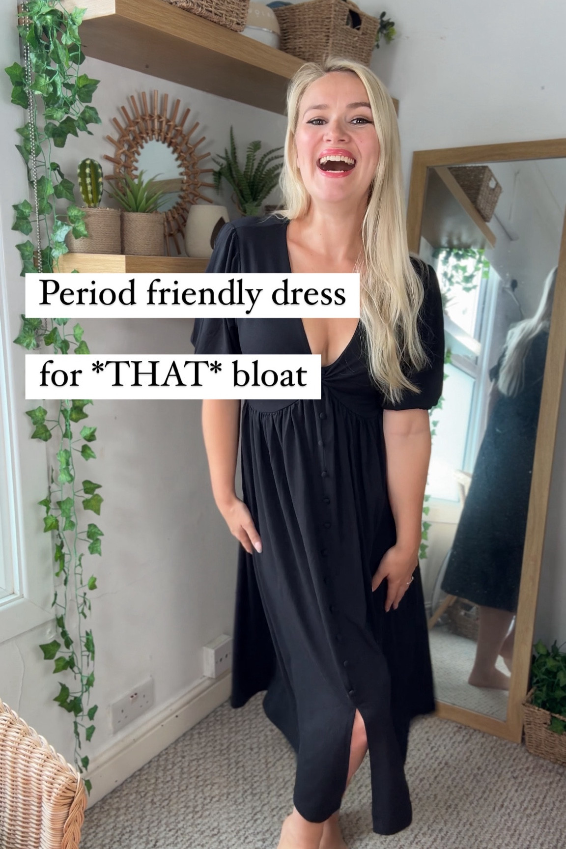 If you want to be comfy on your period but still look your best, this is the dress for you! All over stretchy, goes with anything, works multiple occasions- get it in your wardrobe!

#LTKmidsize #LTKsummer #LTKautumn