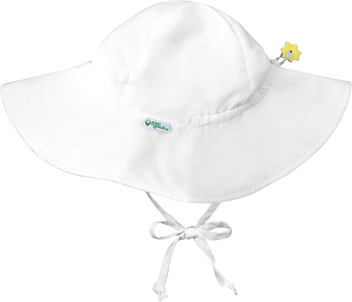 i play. by green sprouts Baby Girls' Brim Hat | All-Day UPF 50+ Sun Protection for Head, Neck, & ... | Amazon (US)
